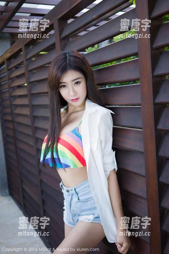 MiStar魅妍社-赵欢颜Jessica MiStar魅妍社 - 校园图包集结,赵欢颜Jessica带你“挂科”的另一种可能!