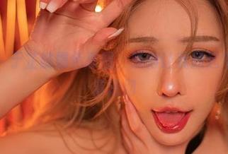 微密圈 – 于芷晴黑色原图，黑得让我想起午夜的冷清透彻